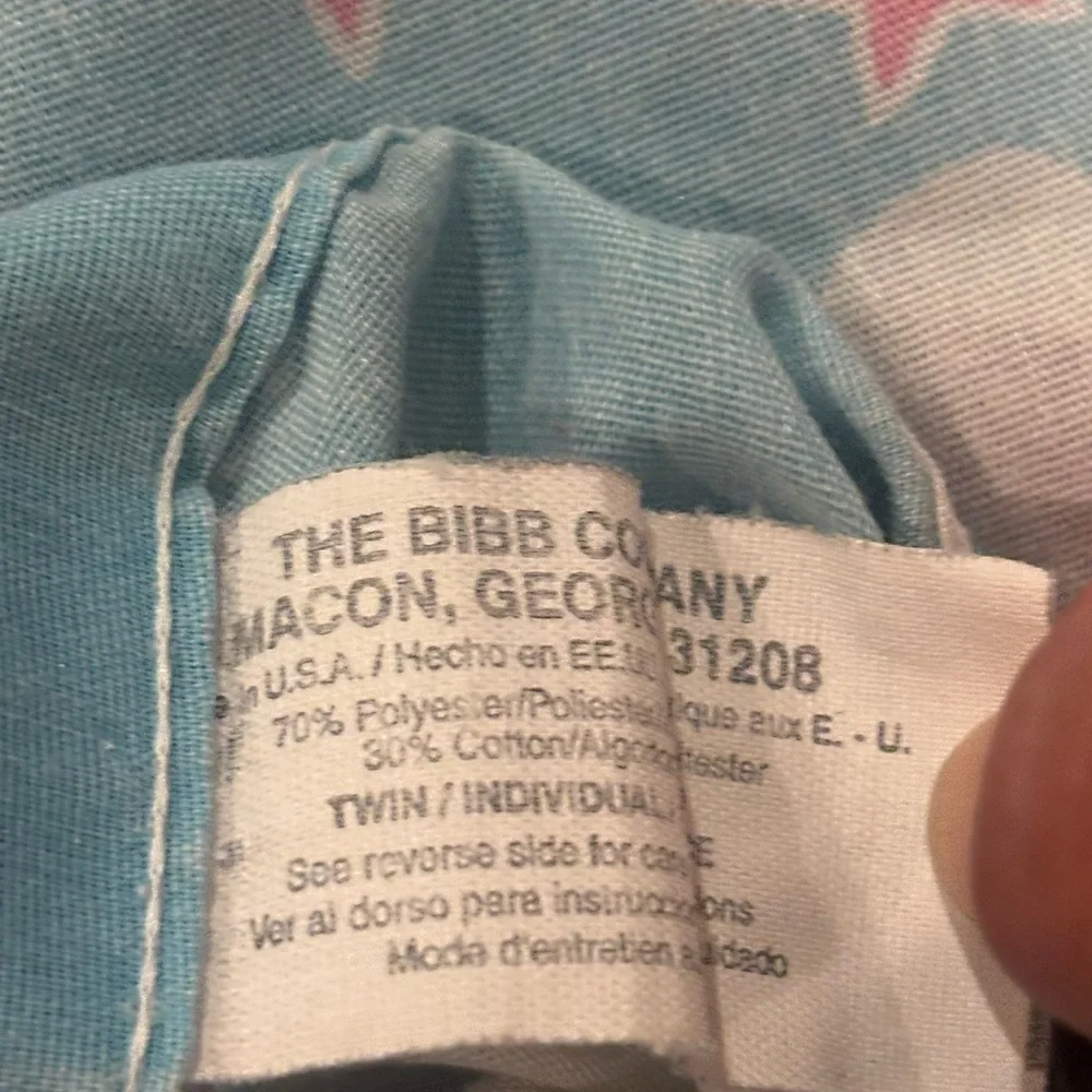 Vintage‎ Teletubbies Twin Flat Sheet - Made in USA